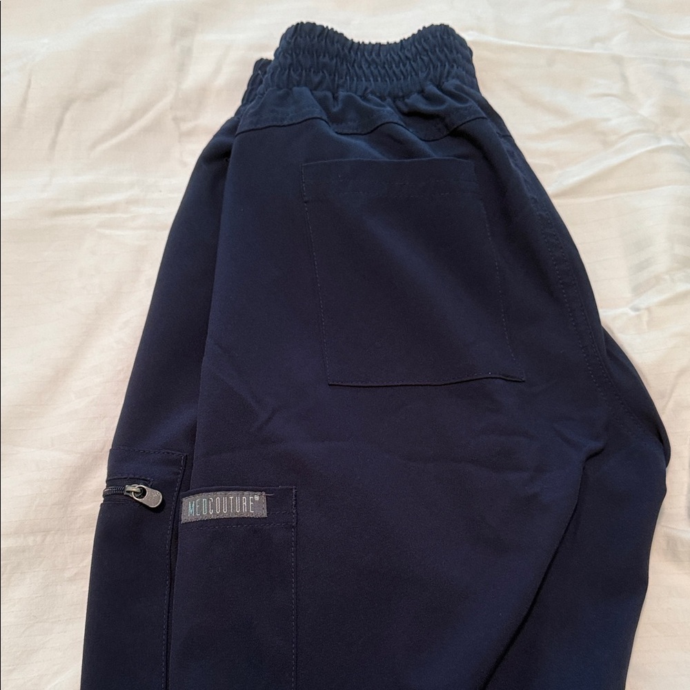Med Couture Navy Scrub Joggers (Women's)